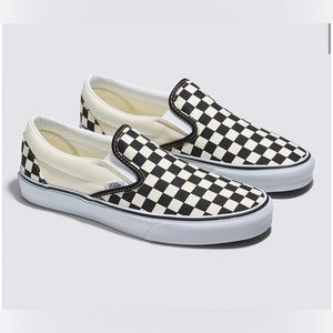 Vans Classic Slip On Checkerboard Skate Shoes